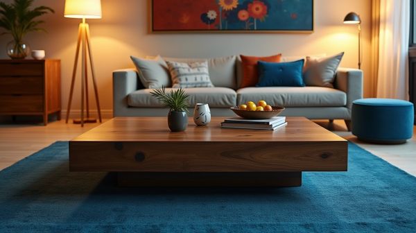 Découvrez la table basse design qui fera briller votre salon !