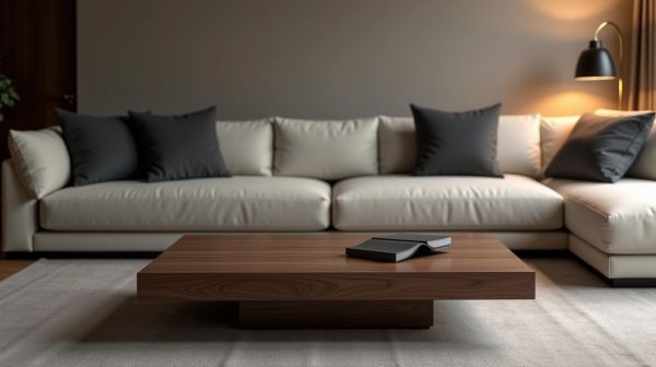 Découvrez la table basse design qui fera briller votre salon !