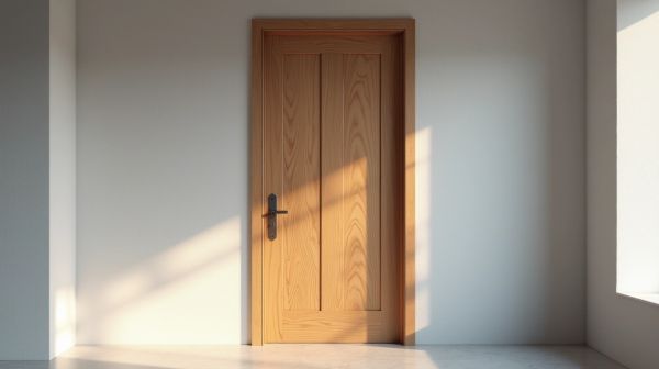 Isoler une porte d'entrée pour réduire les bruits et pertes thermiques