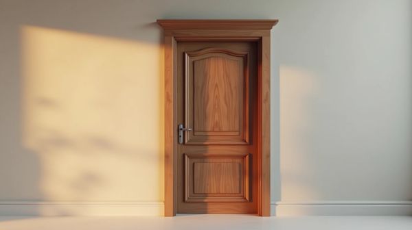 Isoler une porte d'entrée pour réduire les bruits et pertes thermiques